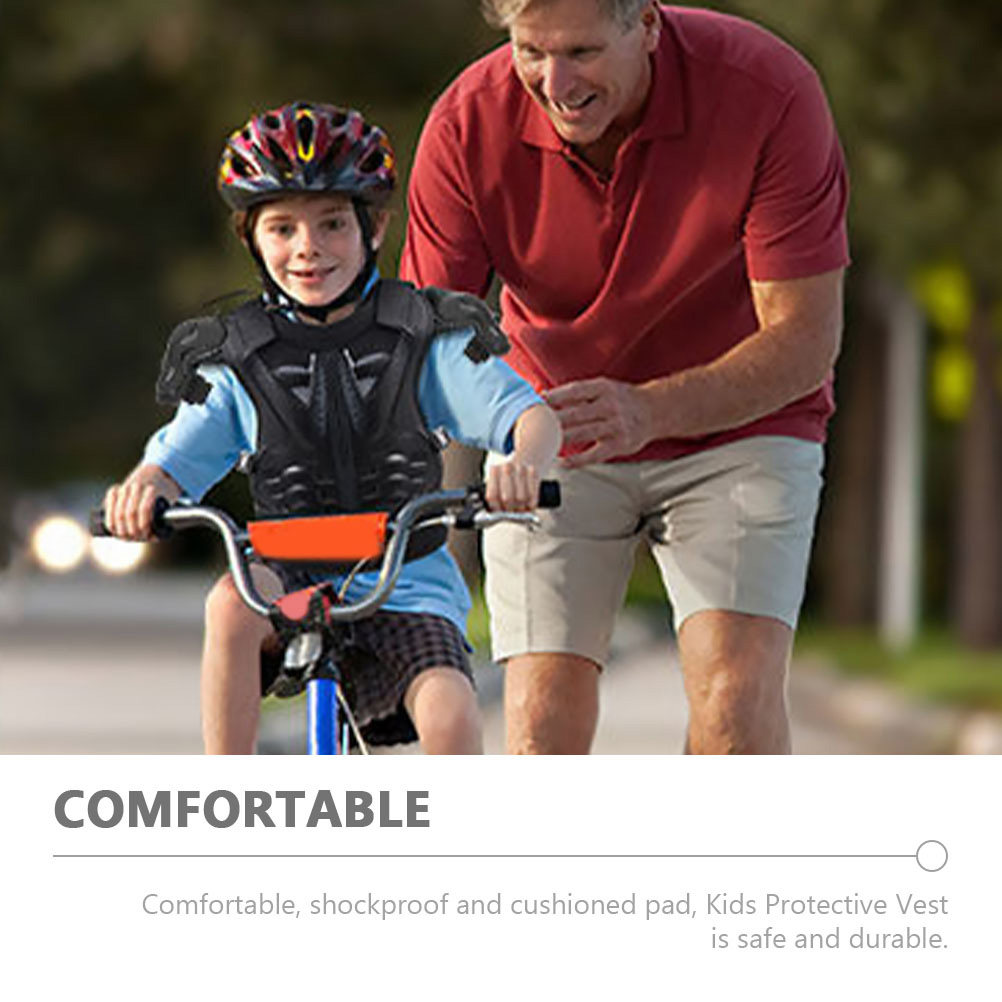 Cycling Protective Gear For Kids - Kids Protective Snowboarding Vest Chest Back