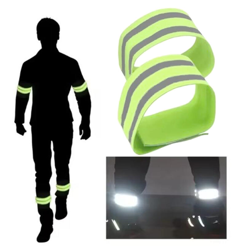 Cycling High Gear - High Visibility Reflective Safety Bands Adjustable