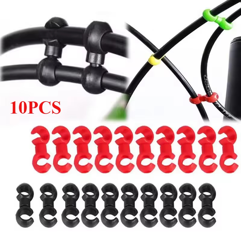 10pcs/set Bike Cross Line Clip - Cycling Gear Parts incelemesi ve fiyatı