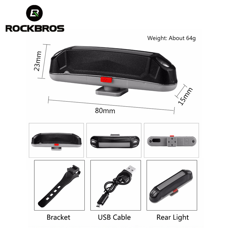 ROCKBROS Bicycle Light Waterpr - Cycling Gear Charging Station incelemesi ve fiyatı