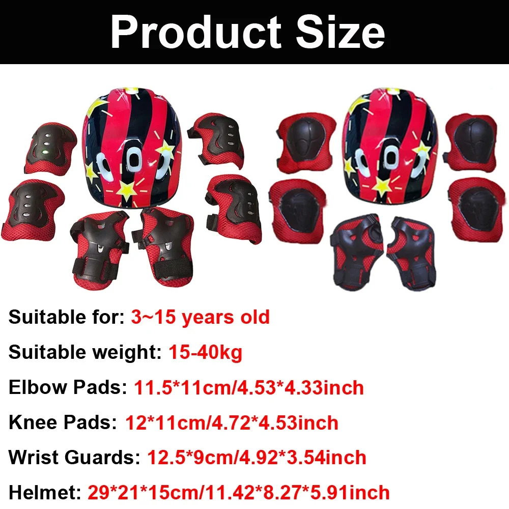 Adjustable Kids Helmet and Kne - Cycling Protective Gear For Kids incelemesi ve fiyatı