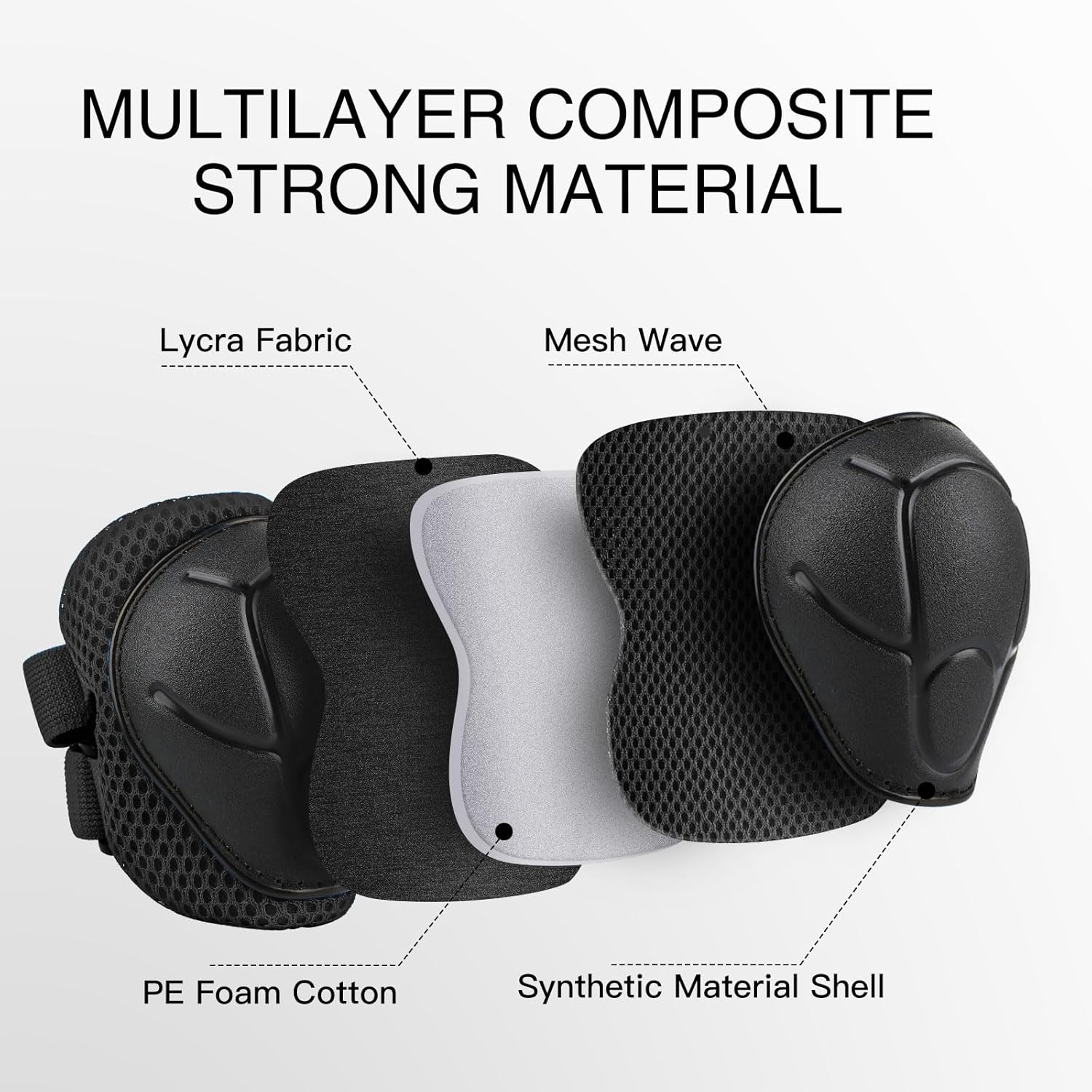 6PCS Kids Protective Gear Set  - Cycling Protective Gear For Kids incelemesi ve fiyatı