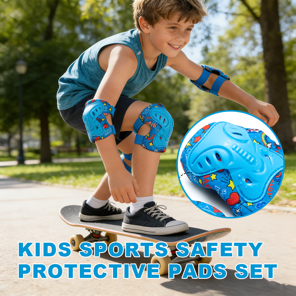 6Pcs/Set 3-12 Years Kids Prote - Cycling Protective Gear For Kids incelemesi ve fiyatı