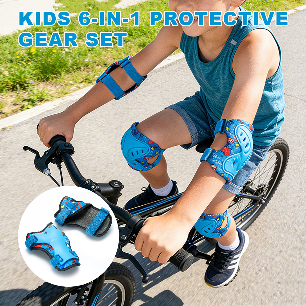6Pcs/Set 3-12 Years Kids Prote - Cycling Protective Gear For Kids incelemesi ve fiyatı