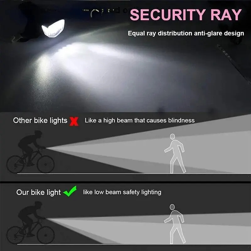 MTB Bike Front Lights USB LED  - Cycling Gear Charging Station incelemesi ve fiyatı