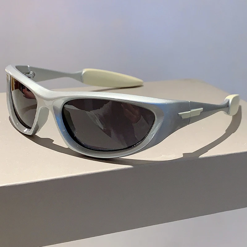 Y2K Punk Sunglasses Men New Ou - Cycling Glasses incelemesi ve fiyatı