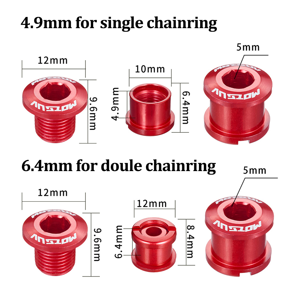 MOTSUV Chainring Bolts Integra - Cycling Gear Parts incelemesi ve fiyatı