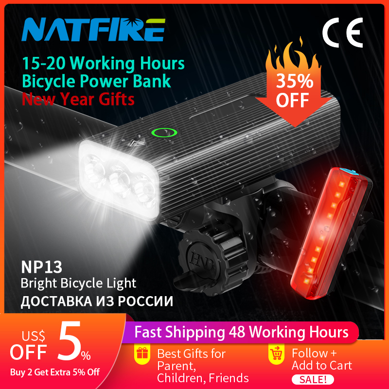 NATFIRE NP13 Bike Light USB Re - Cycling Gear Charging Station incelemesi ve fiyatı