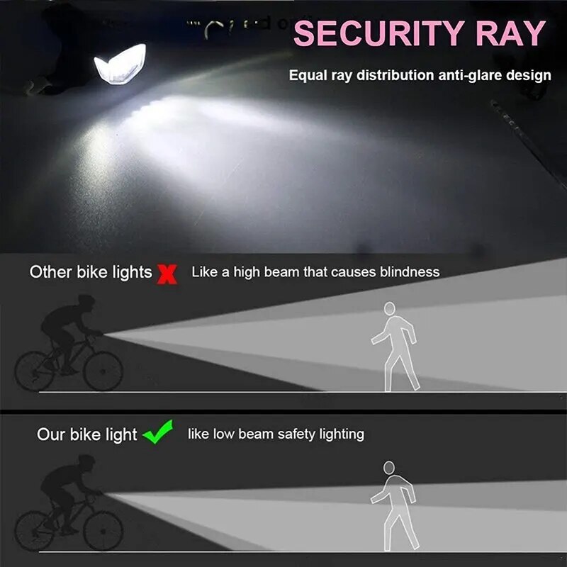 MTB Bike Front Lights USB LED  - Cycling Gear Charging Station incelemesi ve fiyatı
