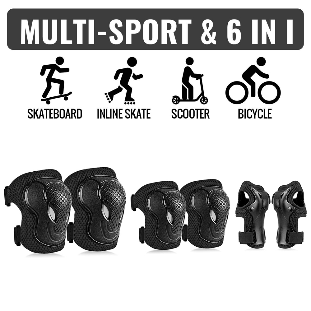 GOMOREON 6Pcs/Set Kids Safety  - Cycling Protective Gear For Kids incelemesi ve fiyatı
