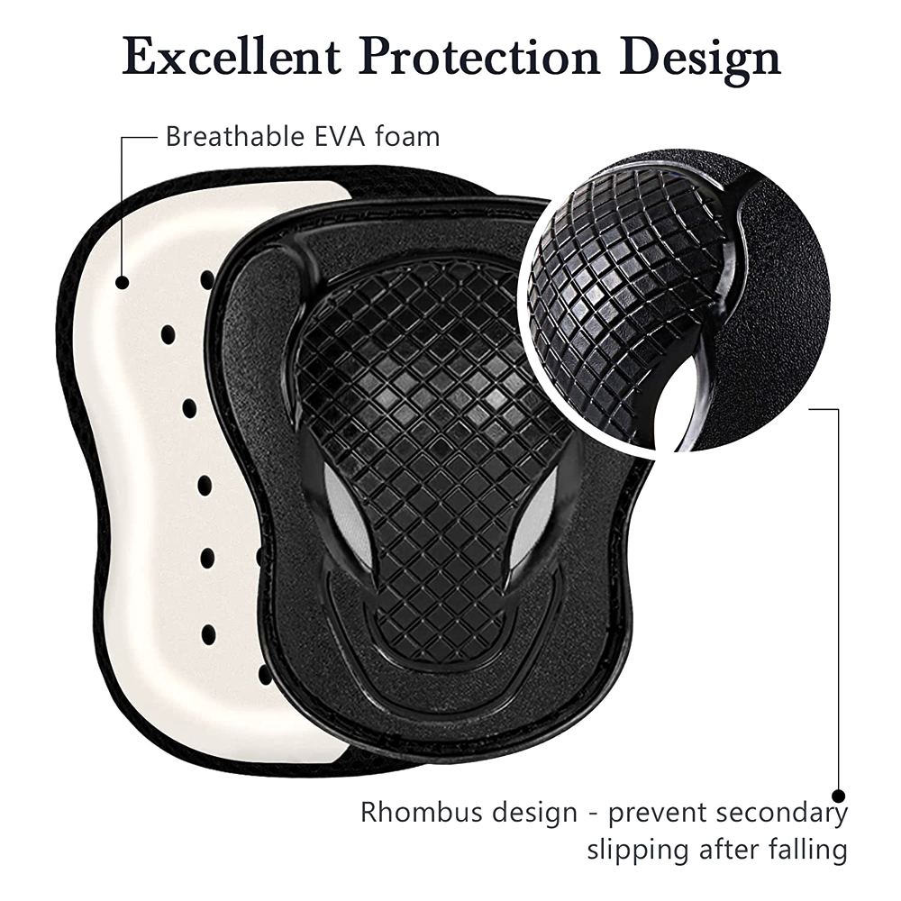 GOMOREON 6Pcs/Set Kids Safety  - Cycling Protective Gear For Kids incelemesi ve fiyatı