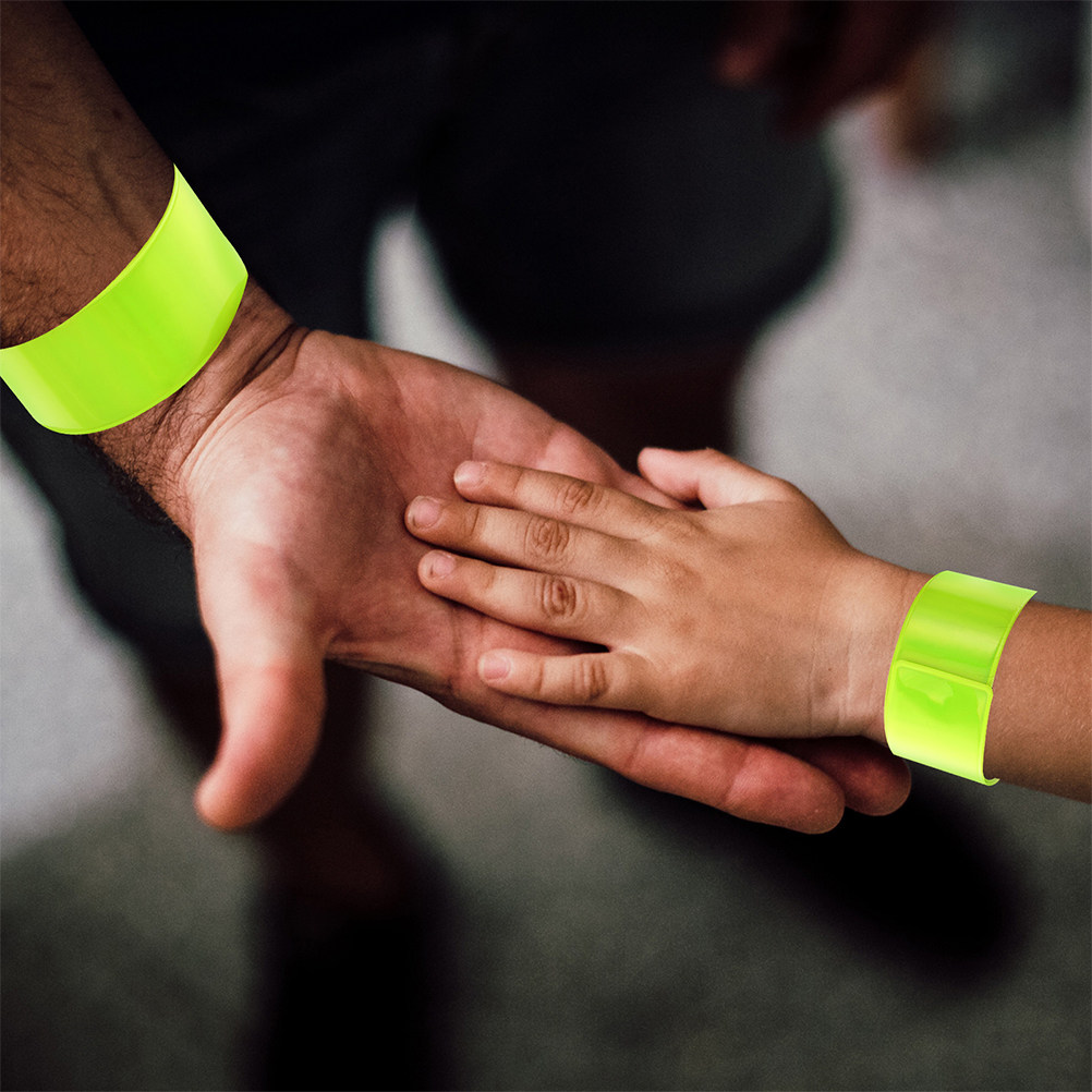 12Pcs Reflective Slap Bracelet - Cycling High Gear incelemesi ve fiyatı