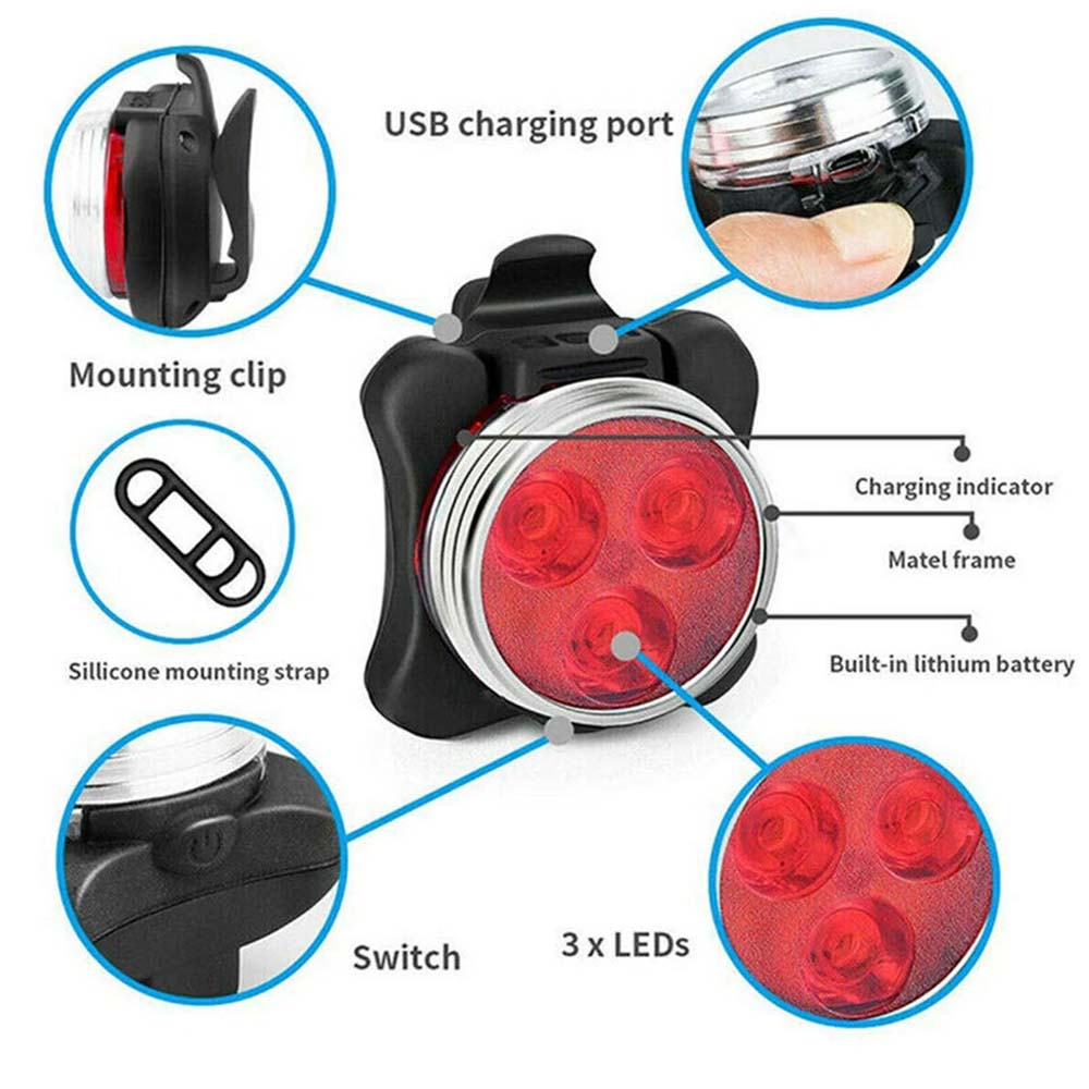 Bicycle Headlight Tail Light O - Cycling Gear Charging Station incelemesi ve fiyatı