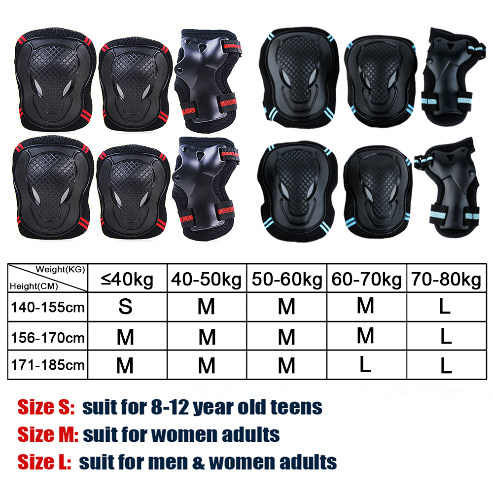 6Pcs/Set Sports Protective Gea - Cycling Protective Gear For Kids incelemesi ve fiyatı