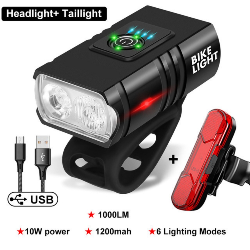 Bicycle Light T6 LED Front USB - Cycling Gear Charging Station incelemesi ve fiyatı