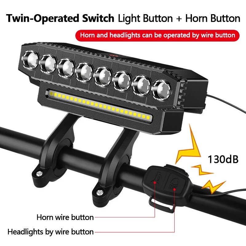 5/8 LED Bicycle Front Light US - Cycling Gear Charging Station incelemesi ve fiyatı
