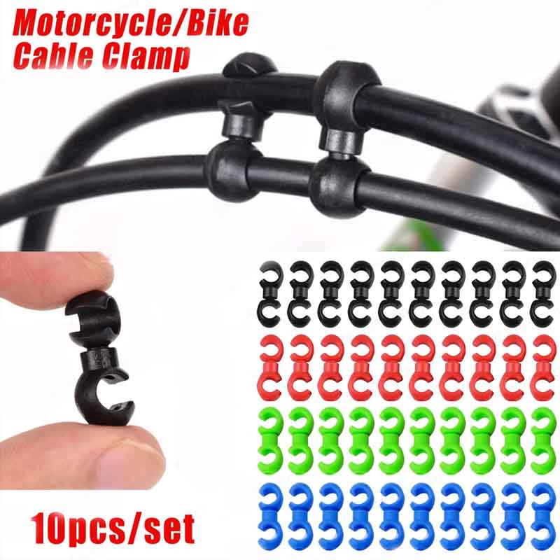 10pcs/set Bike Cross Line Clip - Cycling Gear Parts incelemesi ve fiyatı